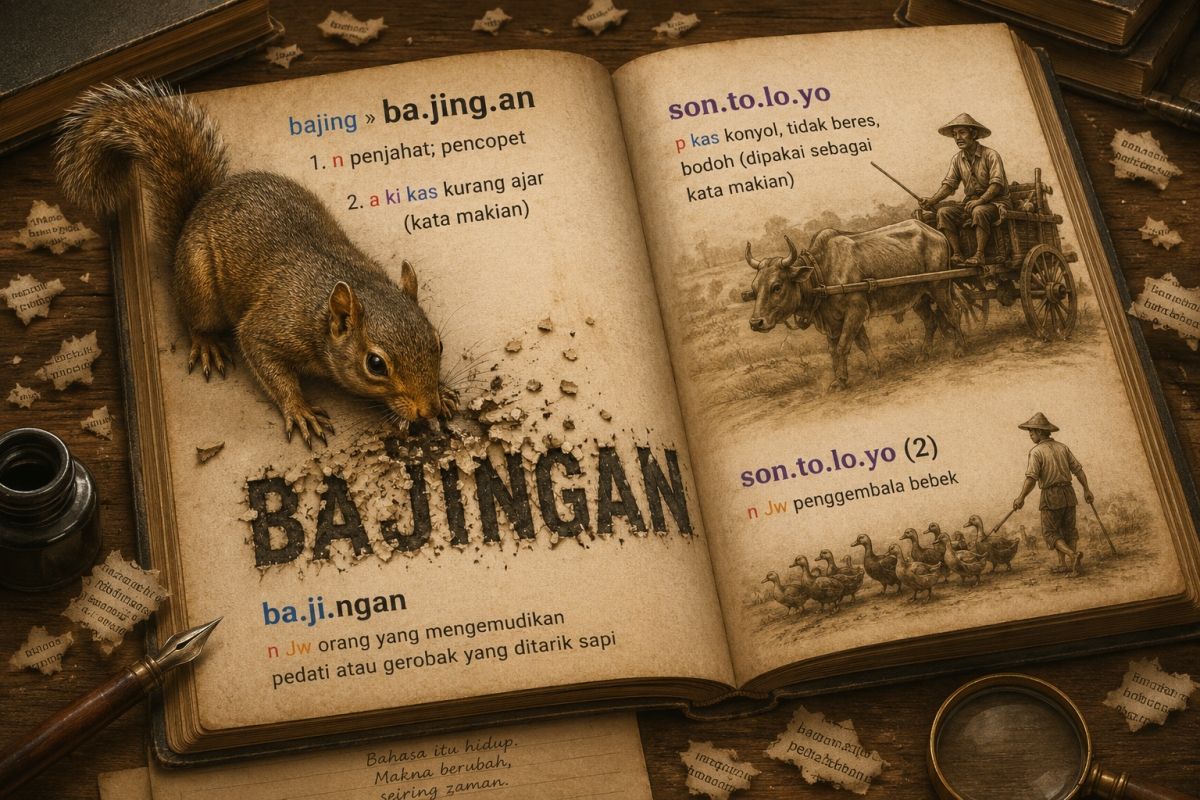 Understanding the meaning of 'bajingan' from a linguistic perspective