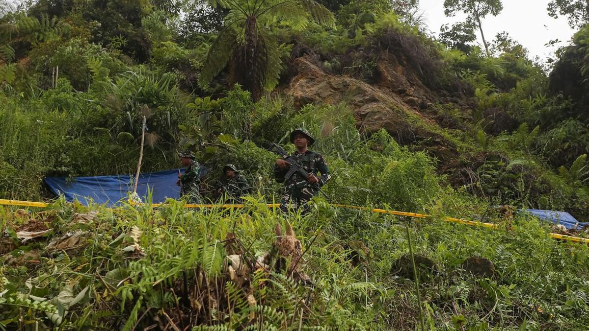 Illegal Gold Mining in North Sulawesi's Limited Production Forest Halted, Two Named Suspects