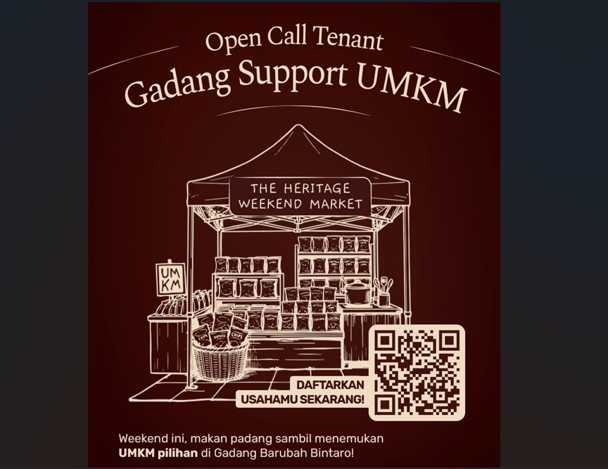 Gadang Barubah Launches Heritage Weekend Market to Support Local SMEs