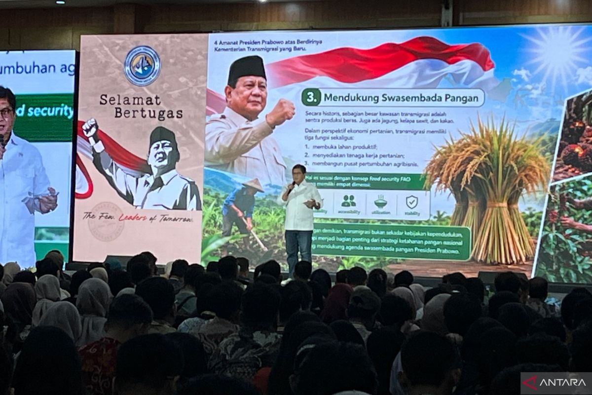 Indonesia deploys 1,476 academicians to 53 transmigration regions