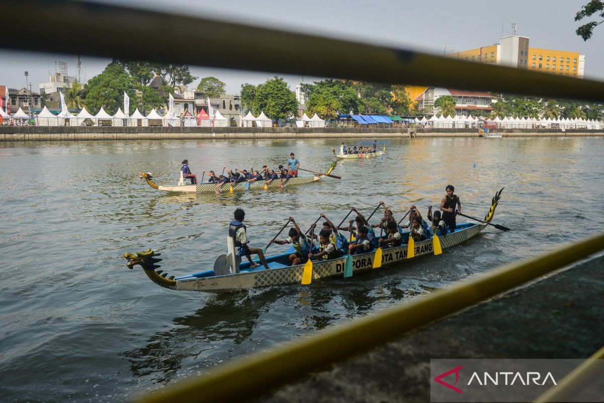 Cisadane Festival Showcases Dragon Boat Racing Tradition