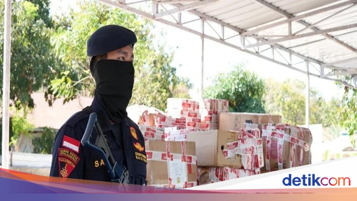 Kupang Customs Seizes Over 1.1 Million Illegal Cigarettes, Deposits Rp 2 Billion into State Coffers