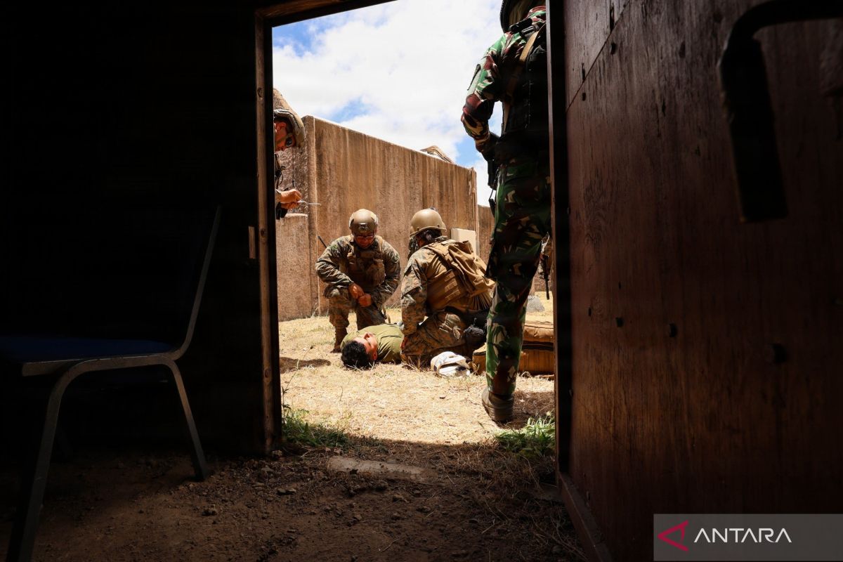 Indonesian and US Marines Conduct Mass Casualty Training in Hawaii