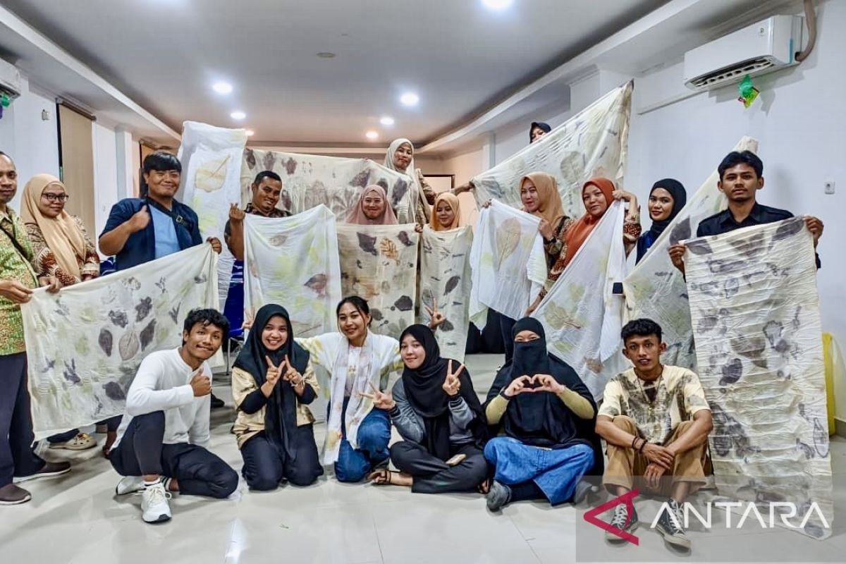 Natura Community develops ecoprint to boost Gorontalo's green economy
