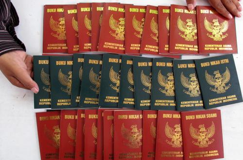 Cirebon Religious Affairs Office Blocks 177 Stolen Marriage Book Blanks