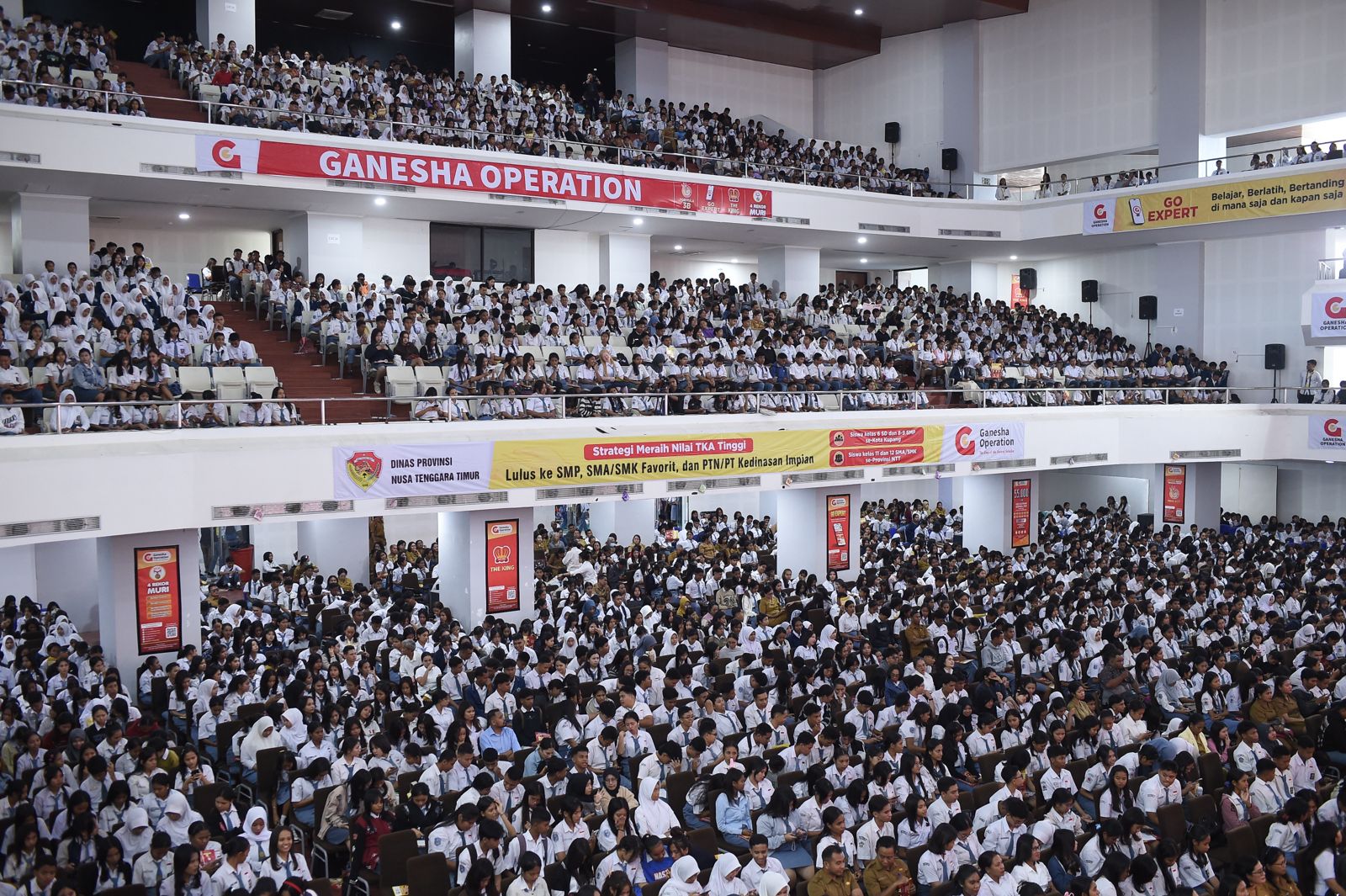 From Bandung to NTT, Ganesha Operation Supports Education Quality Improvement