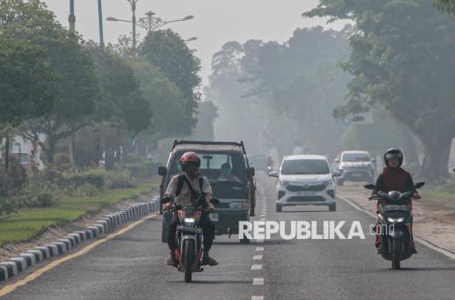 Haze Blankets Palangka Raya as Forest and Land Fires Worsen