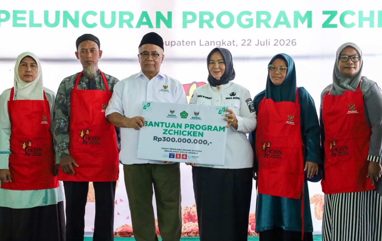 Baznas Distributes ZChicken Programme in North Sumatra to Boost Mustahik Economy