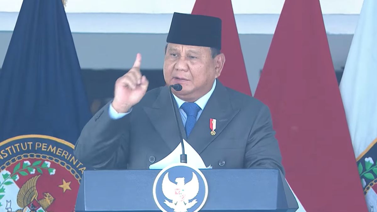 Prabowo: Civil Servants Must Be Present When the People Face Hardship