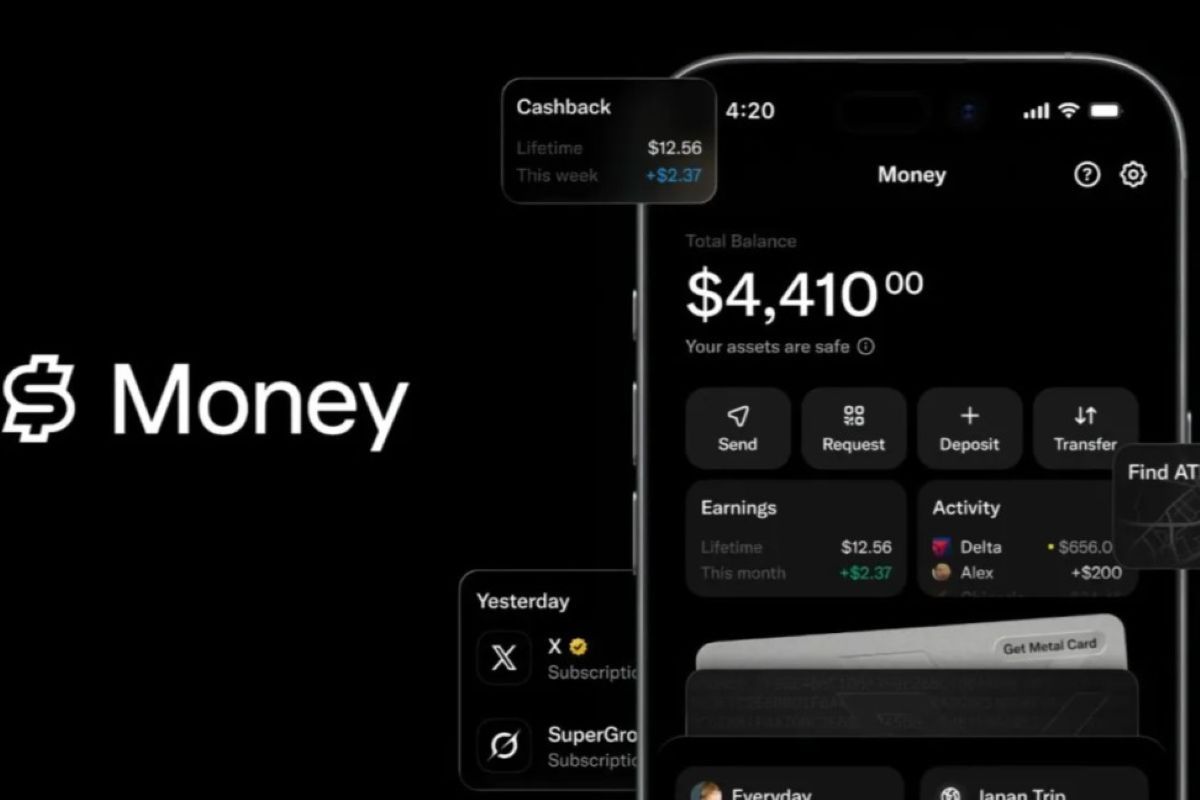 X Launches Digital Finance App X Money