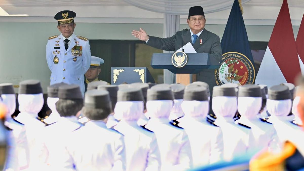 President Prabowo Applauds IPDN Recruitment as Proof of Meritocracy