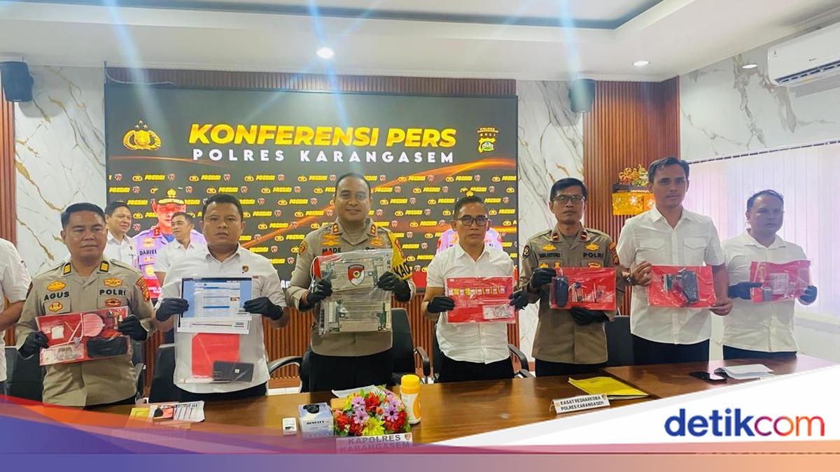 Four Dealers Arrested as Police Dismantle Drug Network in Karangasem