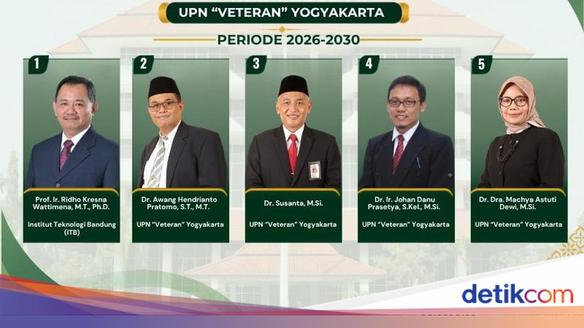 UPN Jogja Names Five Candidates for 2026-2030 Rector Election
