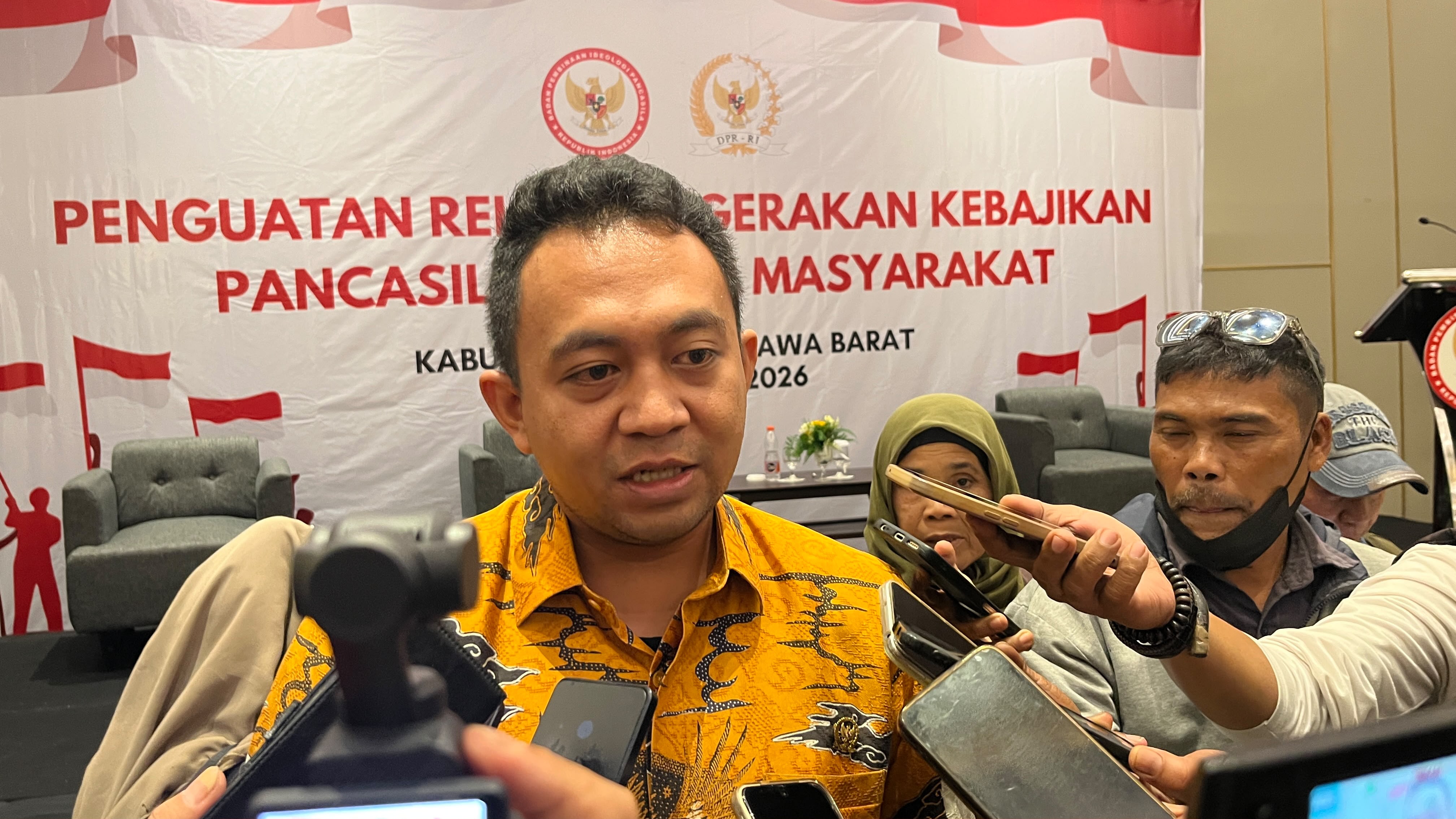 DPR Commission XIII Strengthens Pancasila Volunteers in Cianjur