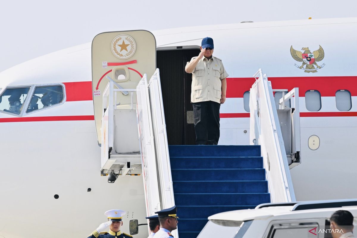 Prabowo Departs for Central Java to Inaugurate Semarang Tawang Station