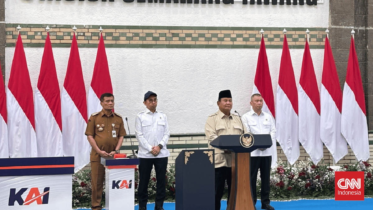 Prabowo: The Dilemma of Wanting High-Speed Rail While Small Towns Get Left Behind