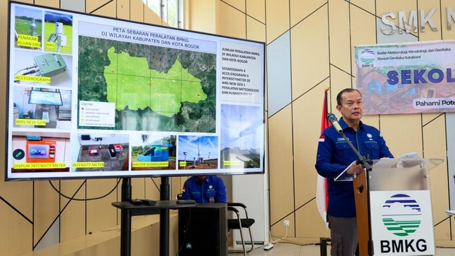 BMKG Warns Bogor is Disaster-Prone, Notes Rising Trend in Seismic Activity