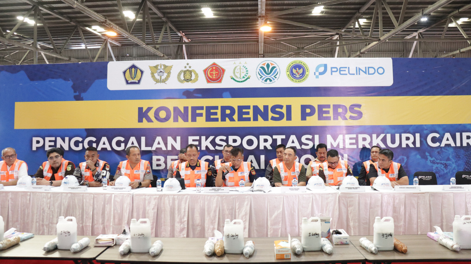 Customs and Police Foil Smuggling of 3.4 Tonnes of Mercury Worth Rp17.5 Billion to West Africa