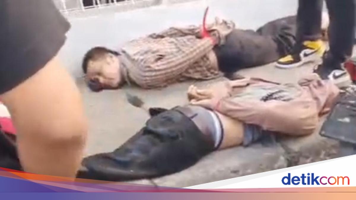 ATM Skimming Trio Caught and Tied Up by Residents in South Tangerang