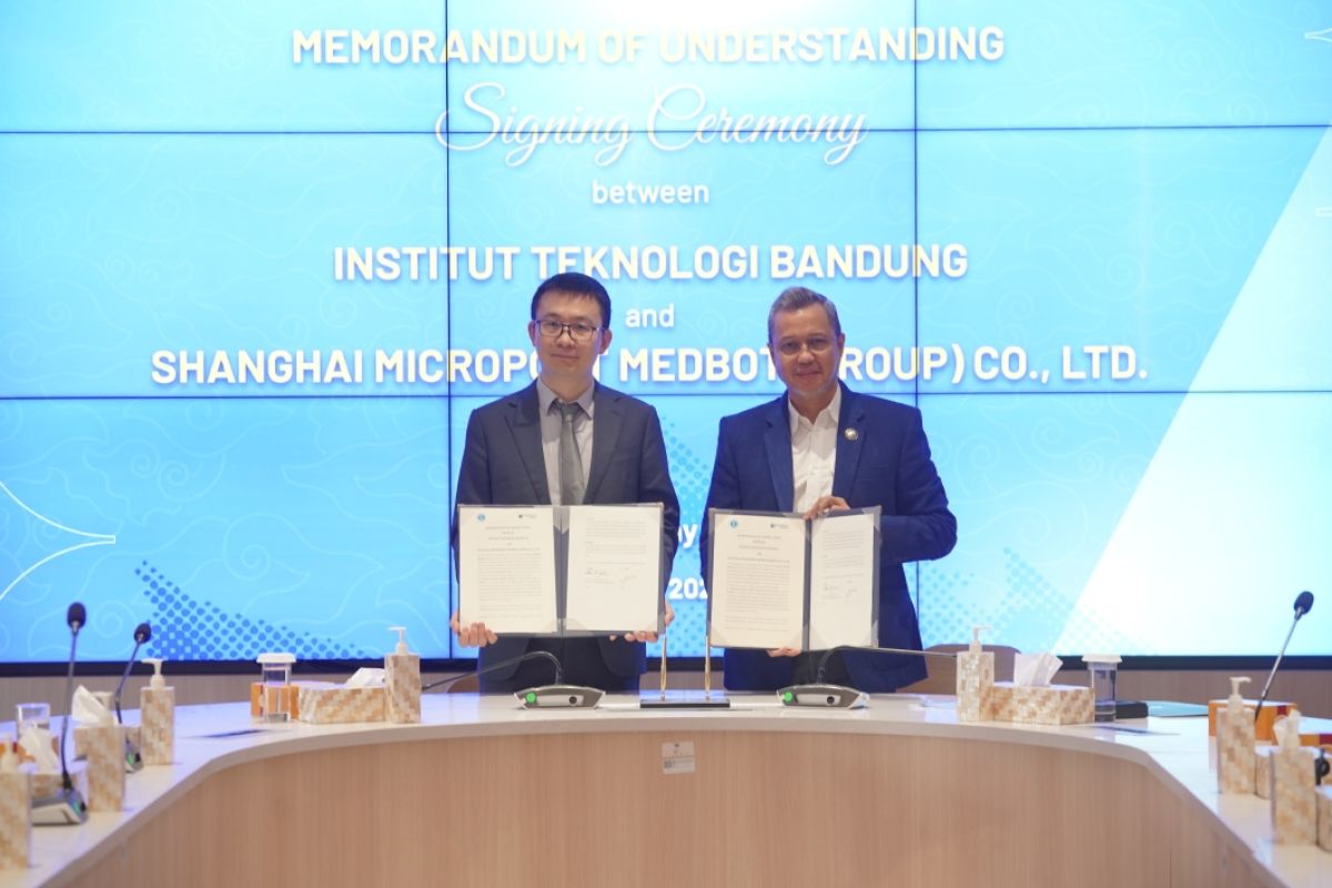 ITB and Shanghai Microport MedBot to Develop Medical Robotics Technology