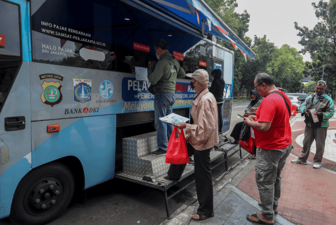 Mobile Samsat Service Locations in Greater Jakarta Today