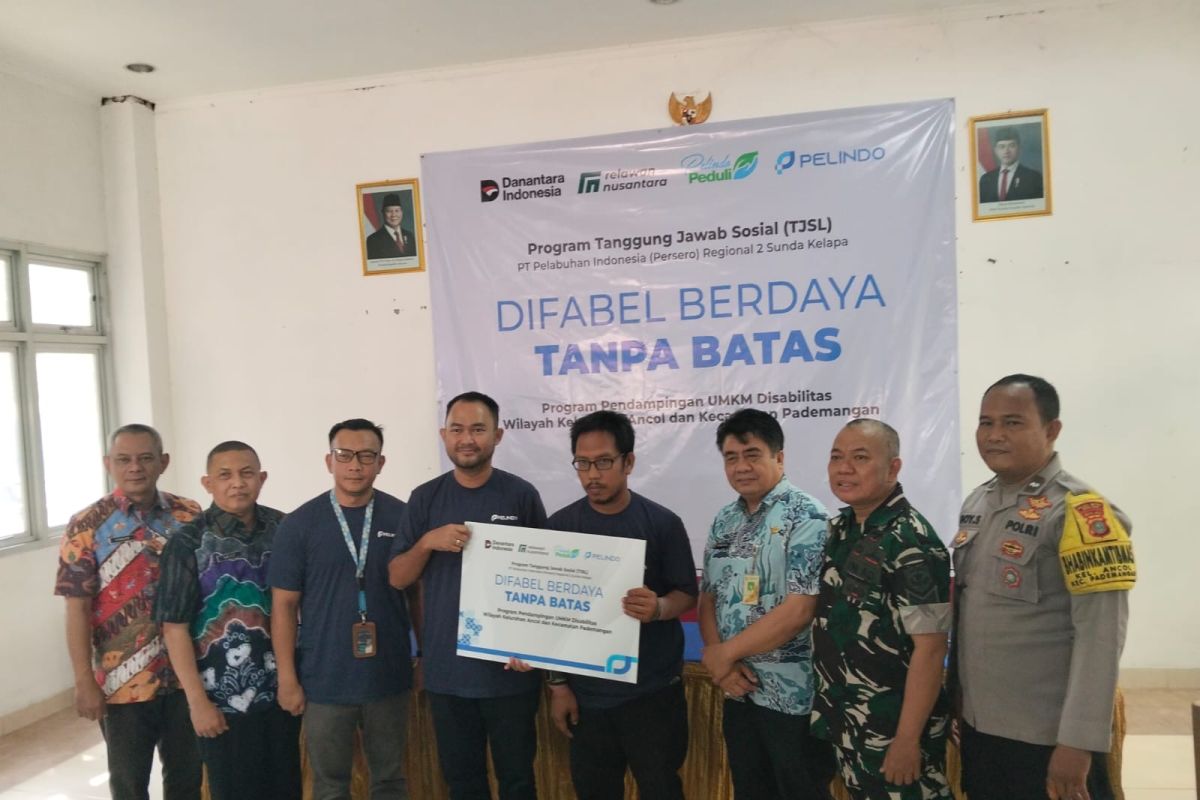 Pelindo enhances economic independence for persons with disabilities
