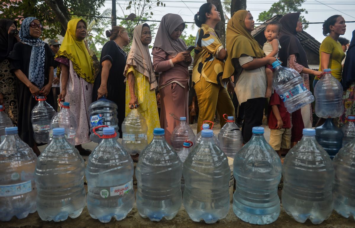 Drought Impact Widens in Bekasi, 9 Districts Receive Rotational Water Distribution