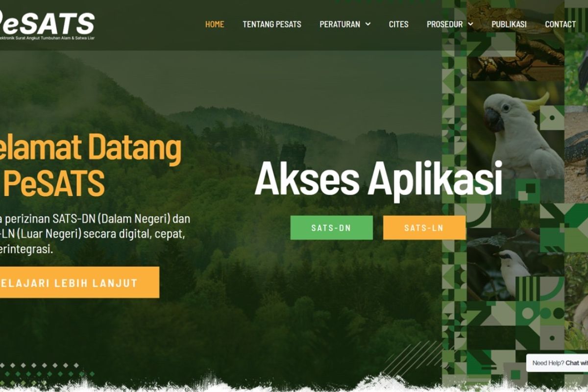 Ministry of Forestry digitalises wildlife and plant transport permits via PeSATS
