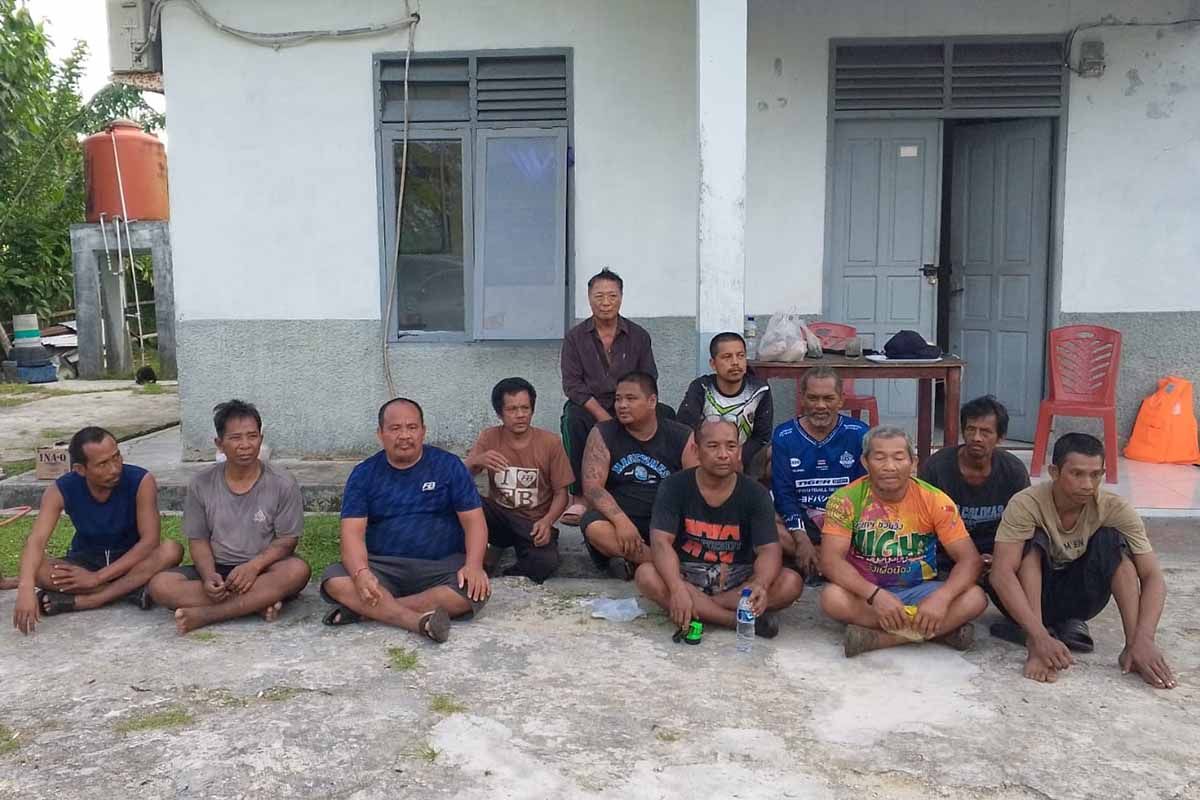 Aceh Immigration Monitors 13 Foreign Nationals Stranded on Simeulue Island