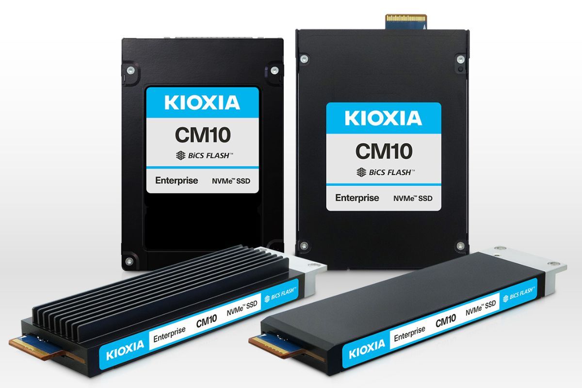 Kioxia Introduces First PCIe 6.0 Enterprise SSD Utilising Latest 10th Generation BiCS FLASH™ Memory