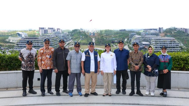 Hashim's Child and Prabowo's Niece Visits IKN, Offers Unexpected Assessment