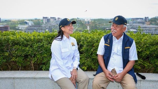 Hashim's Daughter, Prabowo's Niece, Amazed by Drinkable Tap Water in IKN