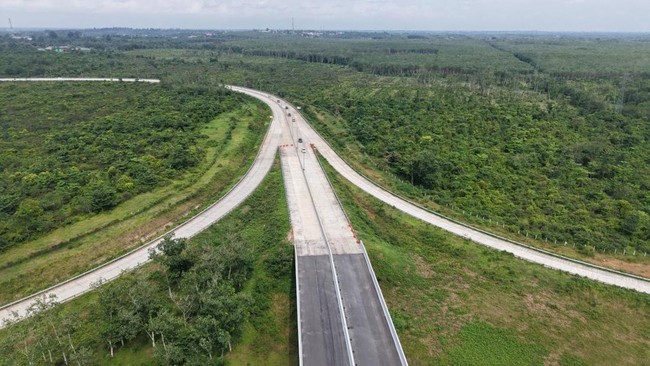 Two Sumatra Toll Road Projects Nearing Completion, Shortening Lampung-Jambi Distance