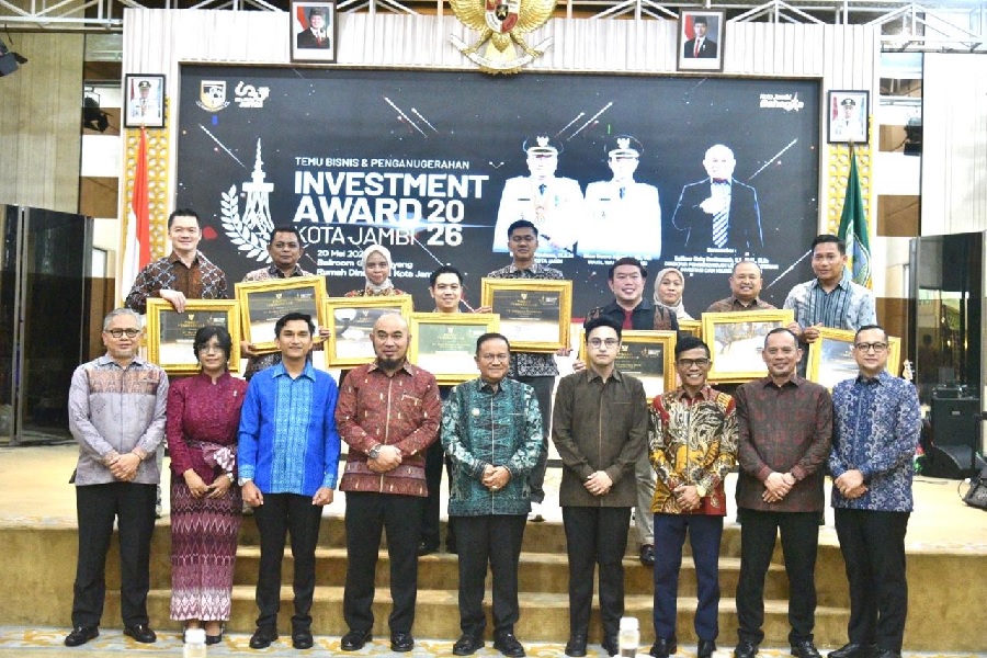 BKPM Awards 'Very Good' Rating to Jambi City, Proving Success of Maulana-Diza Leadership