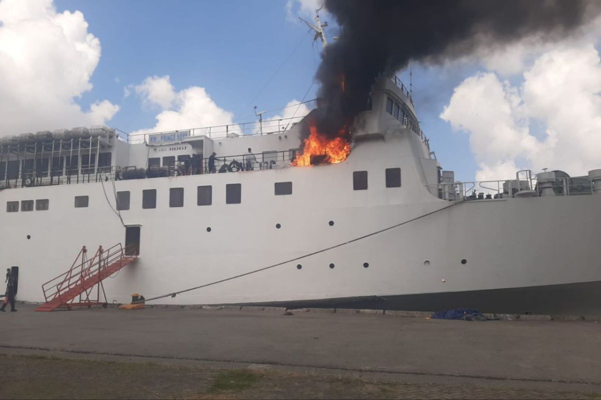 Samarinda Port Authority: Prince Soya Ship Fire Does Not Disrupt Passenger Flow