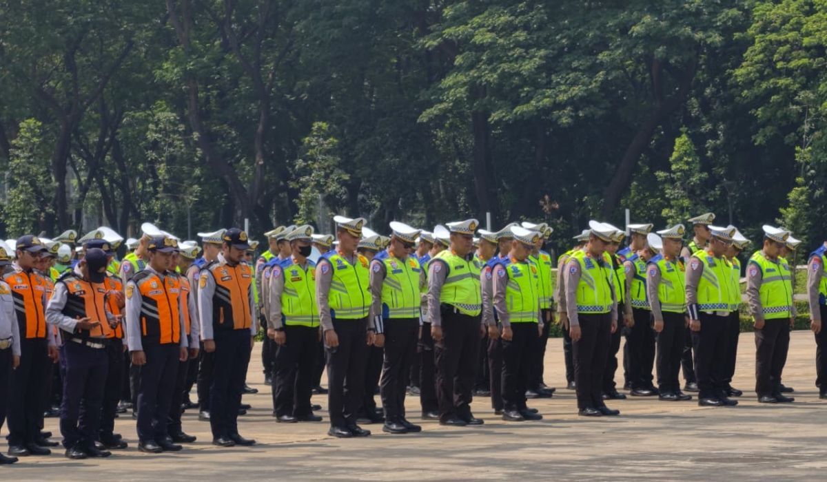 Metro Jaya Police Deploy 7,643 Personnel to Secure National Dhikr and Prayer Event at Monas