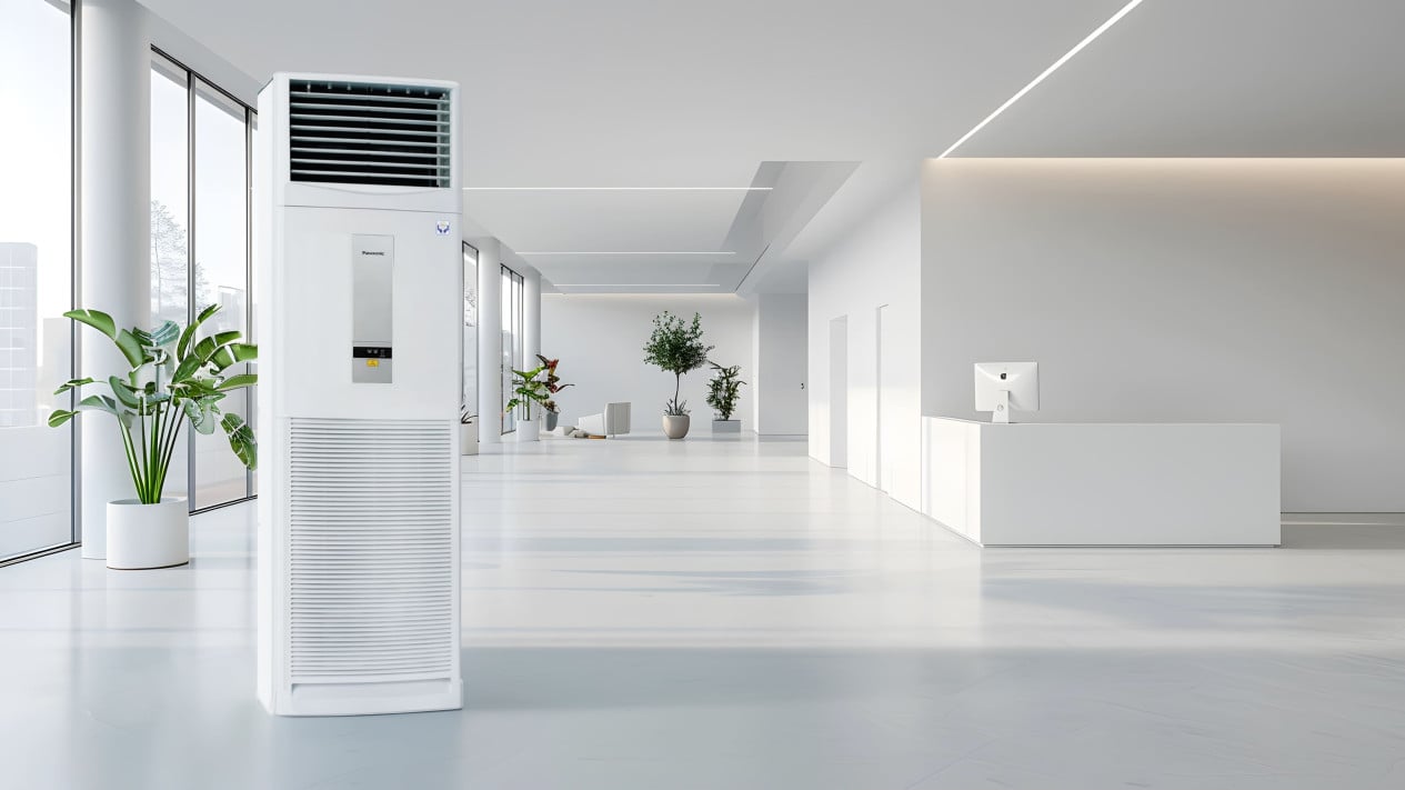 Boosting Local Content in Indonesian Industry: Panasonic Produces Floor Standing PB5 Series AC Locally