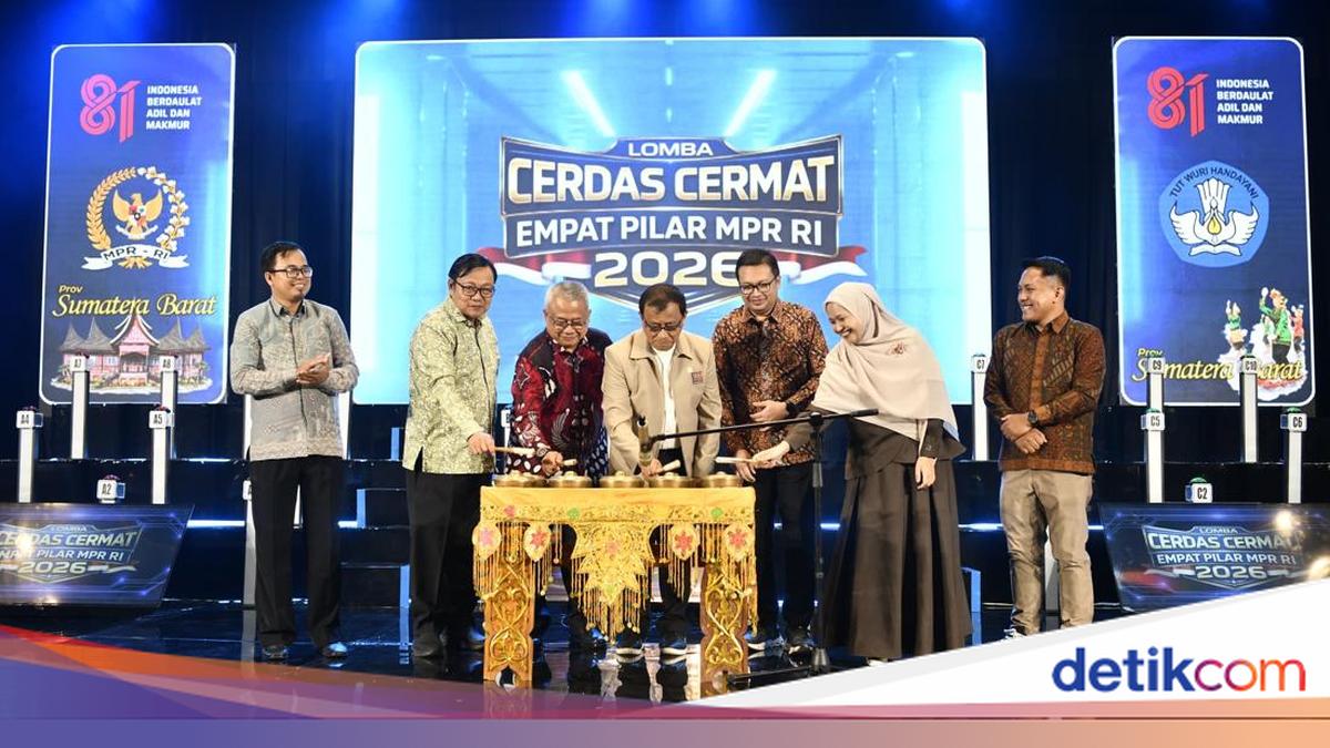 West Sumatra MPR RI Four Pillars Quiz Competition Officially Opens with Nine Schools Competing