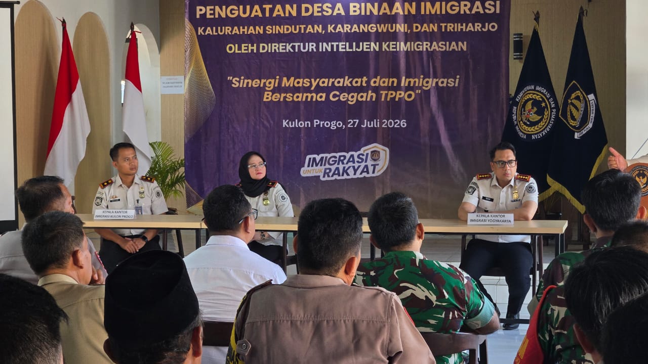 Yogyakarta Immigration Tightens Foreigner Oversight, Expands Education to Prevent Human Trafficking