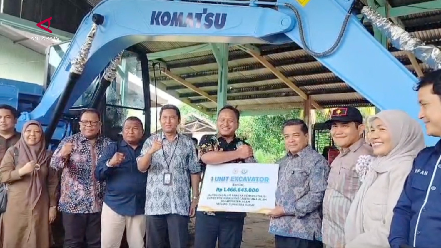 Ministry of Marine Affairs and Fisheries assists fishery businesses affected by disasters in West Sumatra