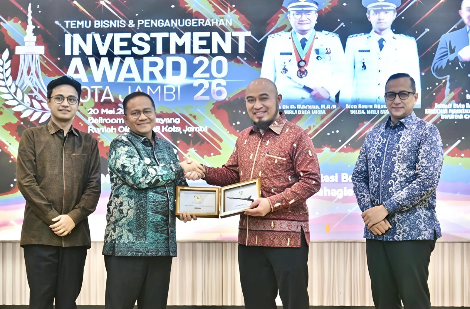 A Brilliant Leap: Jambi City Government Achieves 'Very Good' Investment Performance Rating