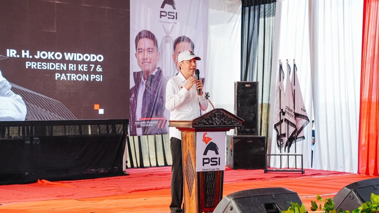 Jokowi to PSI Cadres: Having a Party Structure is Useless if it is Merely a Formality