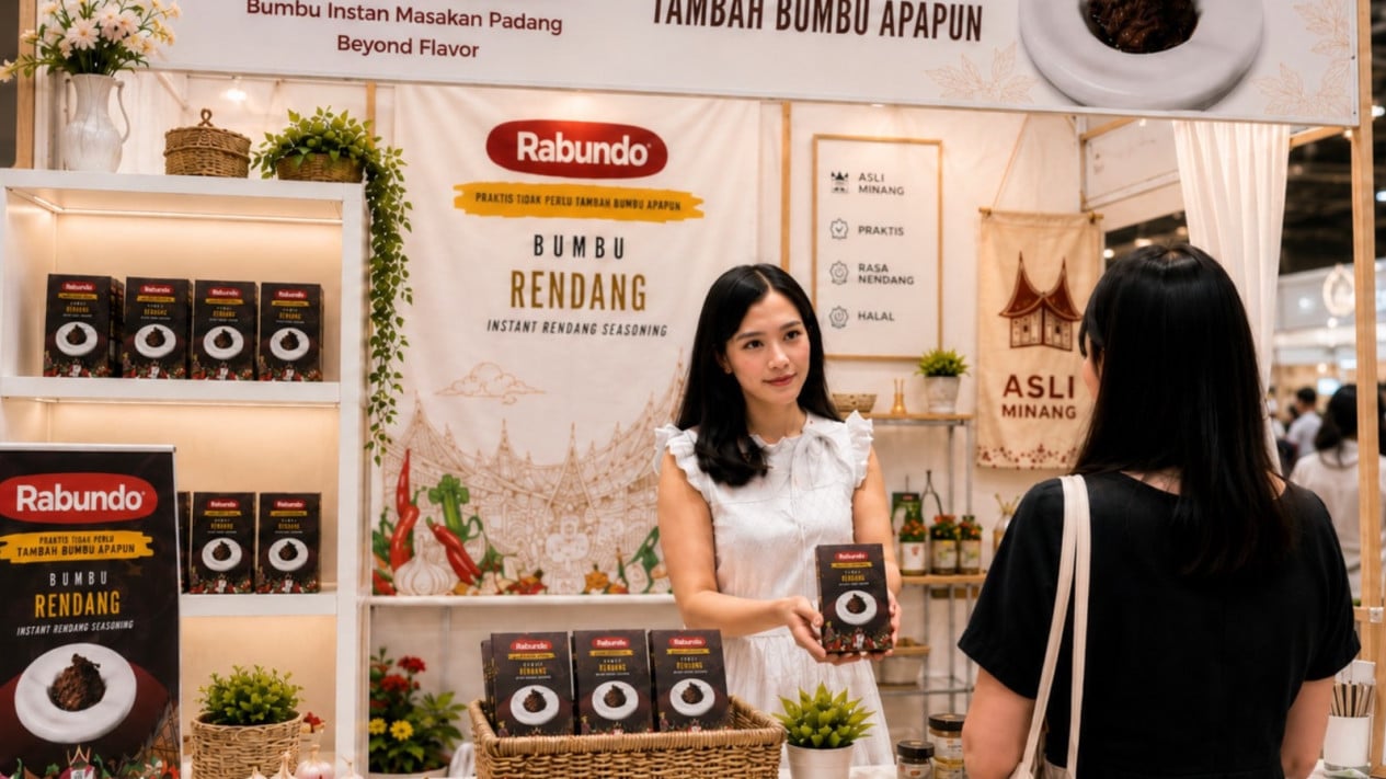 Turning Anxiety into Opportunity: Rabundo Brings Minang Rendang Flavours to National Market Through BRI Empowerment