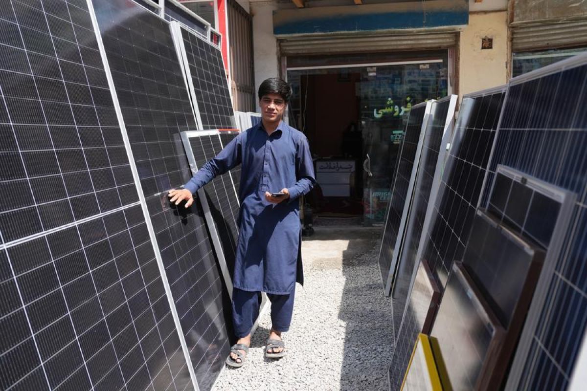 Chinese solar panel products provide reliable electricity solutions in Afghanistan