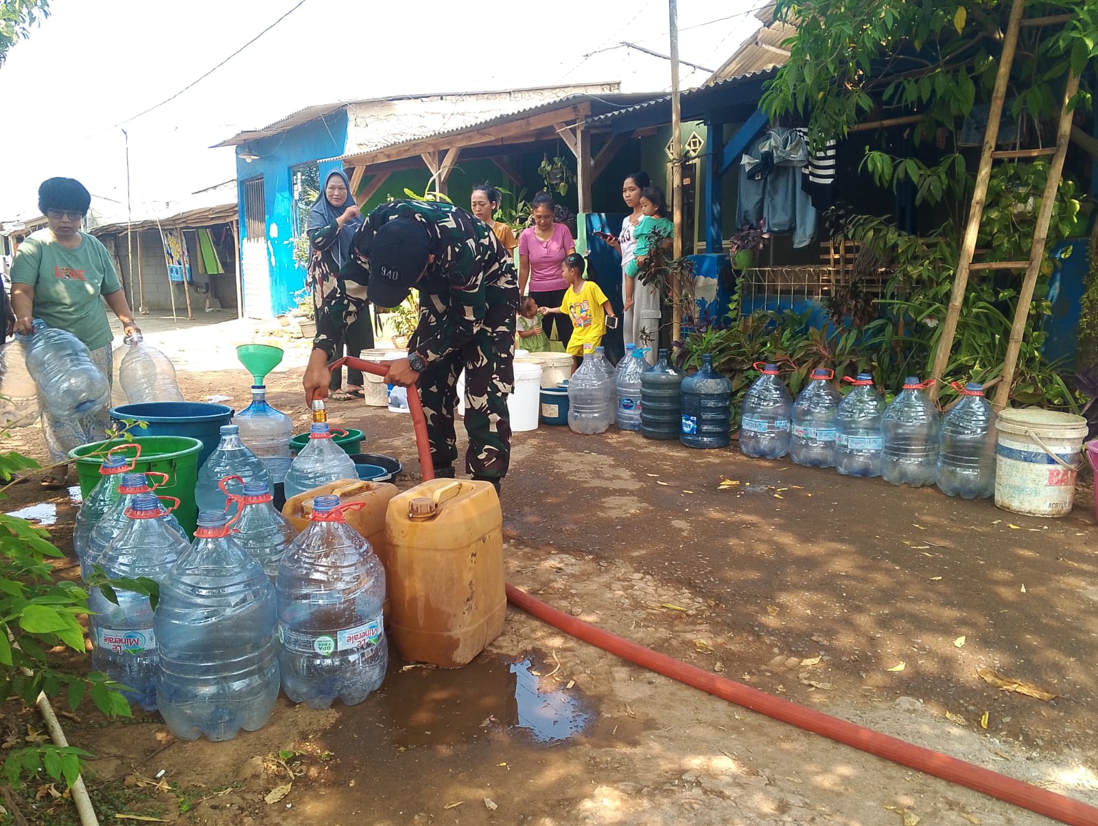 Residents of Cipeundeuy Village, Subang, Face Clean Water Shortage