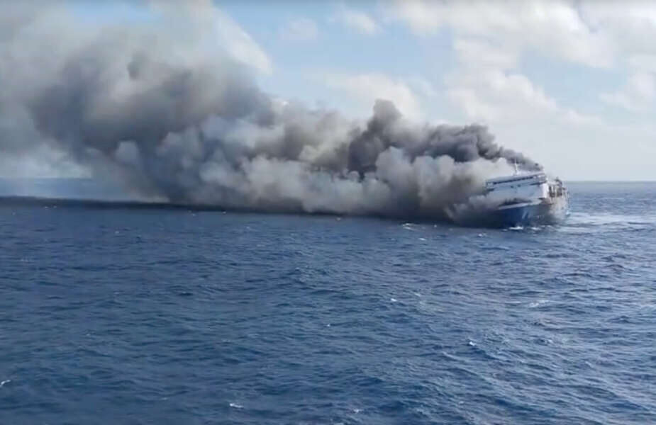 Five dead and over 40 missing after violent ferry fire in Indonesia