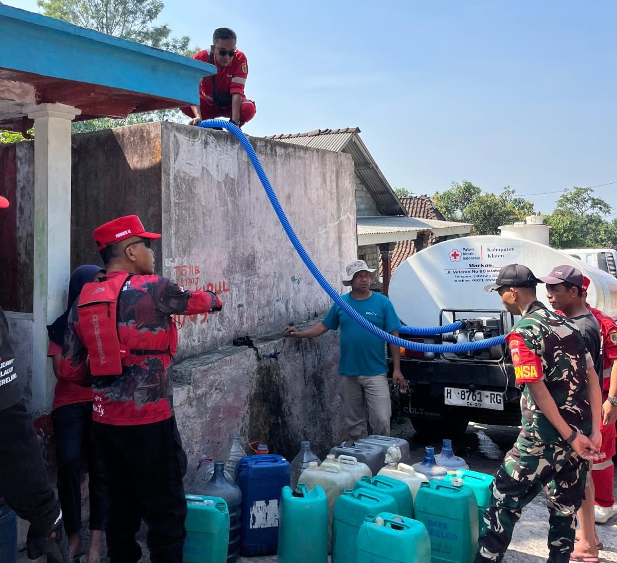 To Tackle Drought in Kemalang, Klaten BPBD Has Distributed 2,040,000 Litres of Water as of Late July 2026