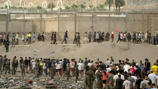 Migrant Wave Entering Ceuta Causes Concern in Germany