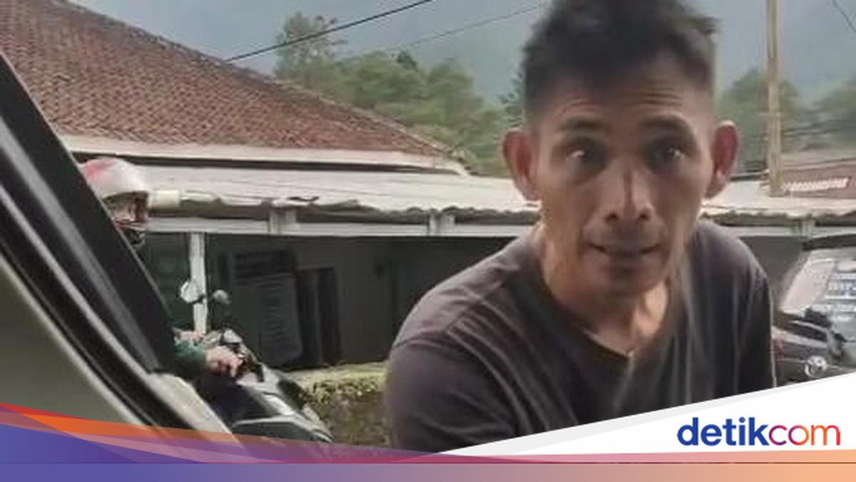 Illegal Parking Attendant Extorting Visitors in Cibodas Tourist Area Arrested by Police
