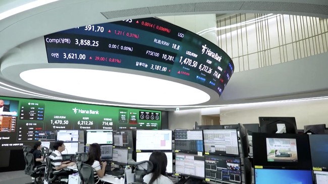 Asian Markets in the Red, Kospi Plunges 4% Despite Trump Delaying Iran Attack